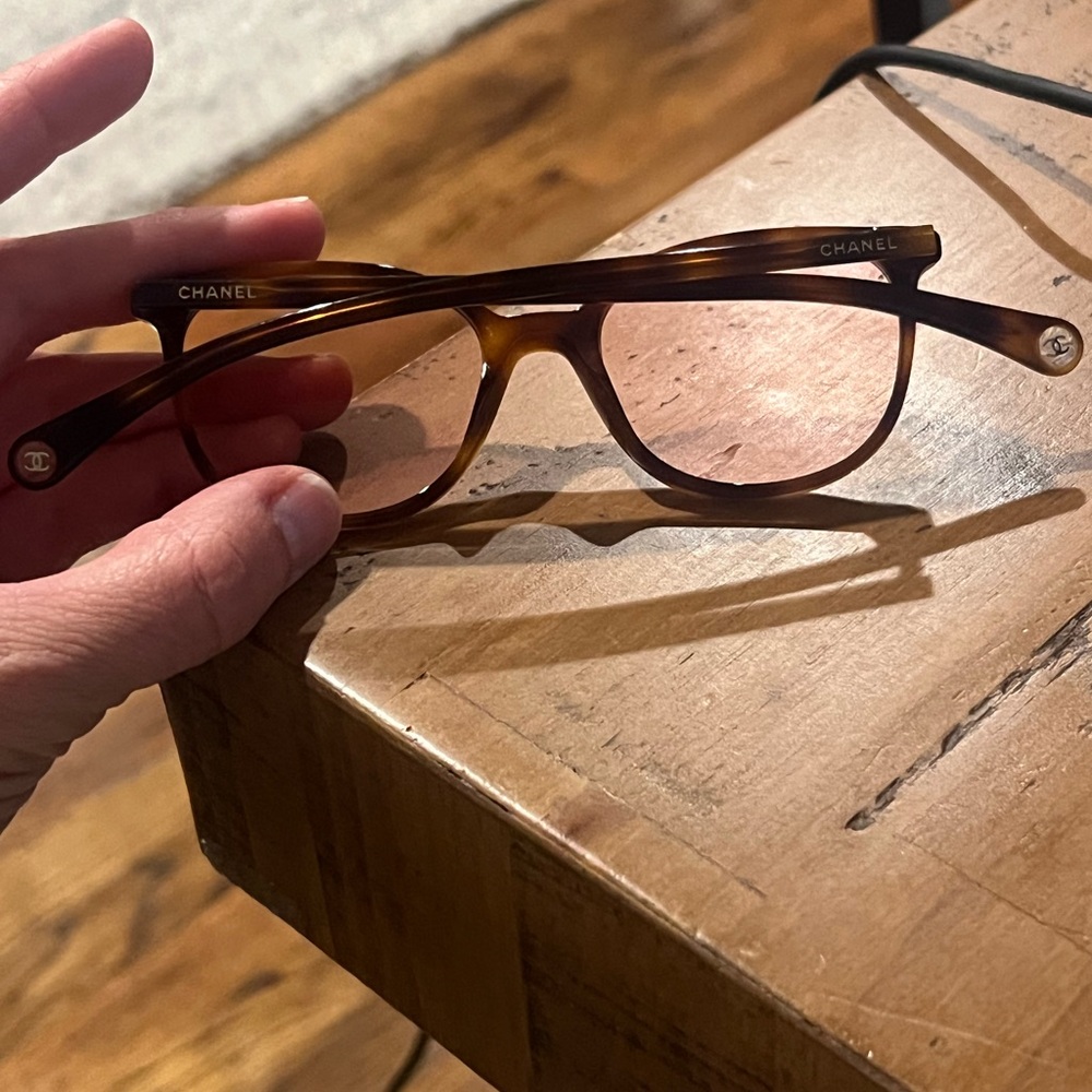 CHANEL Tortoise Shell Eyeglasses